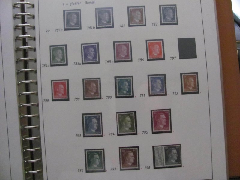 Germany 1941-44 MNH HITLER ALBUM ALMOST EVERY POSSIBILITY UNIQUE 63 PICTURE(118)