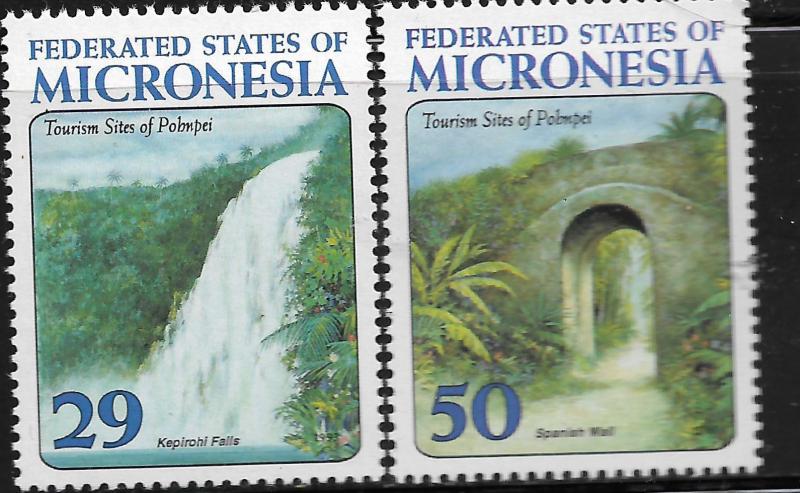 MICRONESIA, 179-180, MNH, FEDERATION STATES OF MICRONESIA