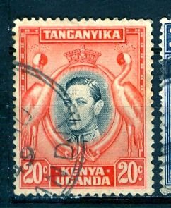 Kenya Uganda & Tanganyika; 1938: Sc. # 74: O/Used Single Stamp