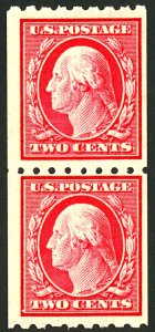 U.S. #391 MINT PAIR OG NH