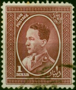 Iraq 1934 1d Claret SG189 Fine Used