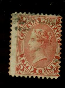 Canada #20 Used Ave-Fine Cat$300