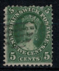 New Brunswick 1860 UN 8a 5-Cent QV - Used