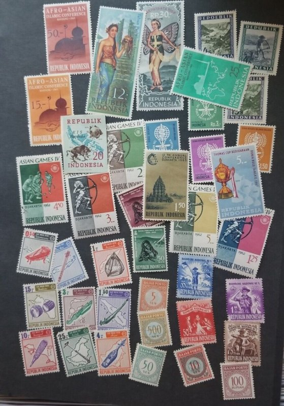 INDONESIA Mint MNH OG Unused Stamp Lot Collection T5796