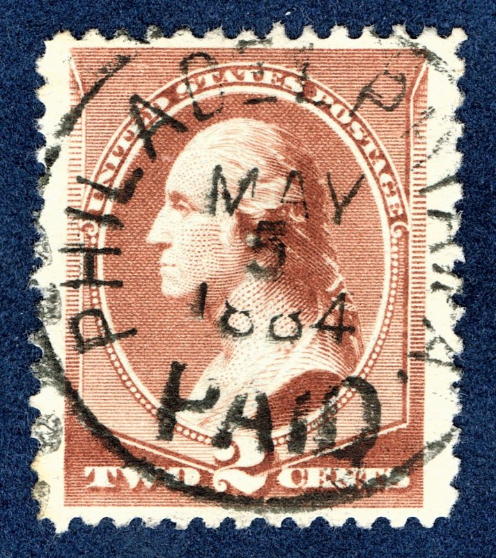 [0988] 1884 Scott#210 used with Superb cds