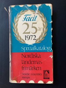 Facit Scandinavia Catalog, 1972, used