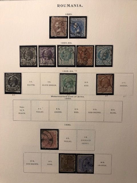 Romania 1858 to 1940 19 pages
