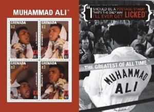 Grenada - 2007 - Muhammad Ali The Greatest - Sheet Of 4 - MNH