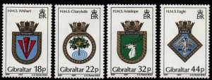 Gibraltar # 501 - 504 MNH