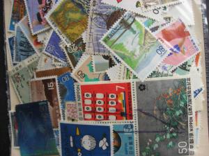 Japan 4,000 older 97% commemoratives mixture (duplicates, mixed condition)