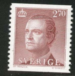 SWEDEN Scott 1442 MNH** 1983 2.70Kr coil stamp CV$1.10
