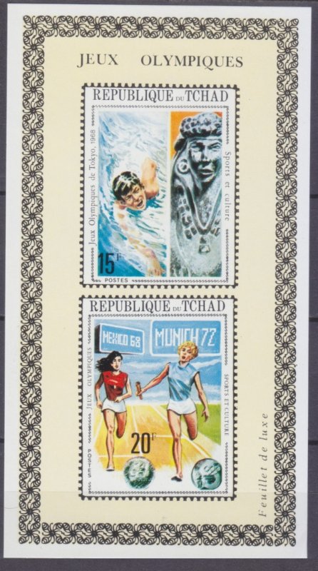 1971 Chad 379-380/Bb Lux 1972 Olympic Games in Munich 25,00 €