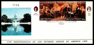 Colombia 846 U/A FDC