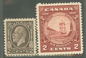 Canada #196/210  Multiple