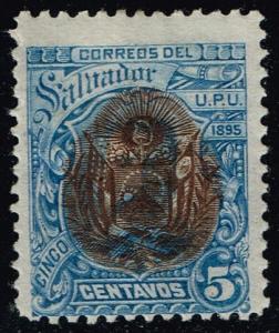 El Salvador #108 Coat of Arms; Unused (0.50)