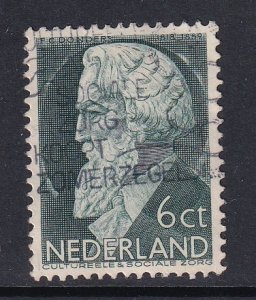 Netherlands  #B79    used   1935  cultural welfare   6c