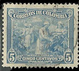 Colombia - #574 - USED - SCV-0.25