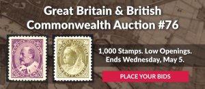 The 76th Great Britain & Commonwealth Auction