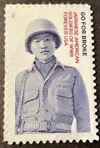 US # 5593 Go For Broke forever 2021 Mint NH