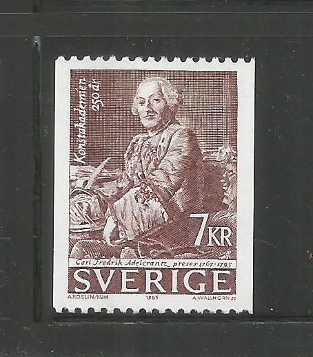 SWEDEN,  1552, MNH, BARON CARL FREDERIK