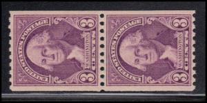 722 Very Fine Mint Light Hinge Pair U902