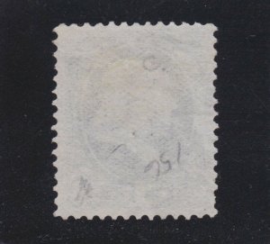 US 156 1c Franklin Unused F-VF NG SCV $90 (NG)