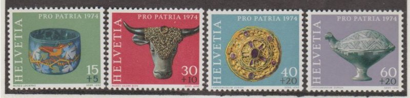 Switzerland Scott #B422-B425 Stamps - Mint NH Set