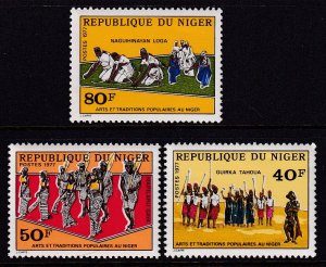Niger 399-401 MNH VF