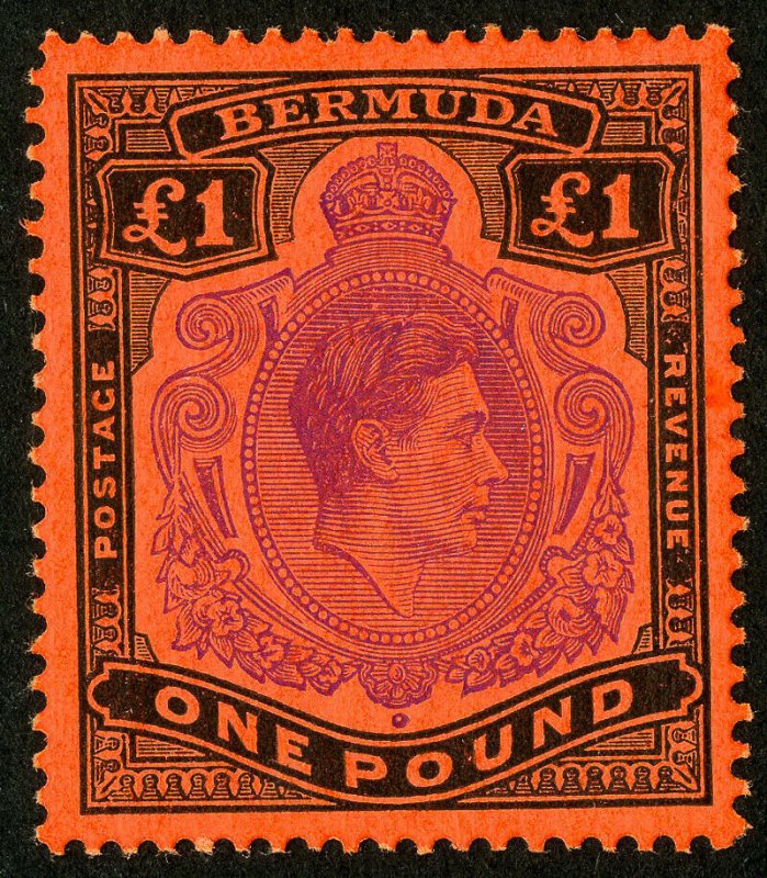 Bermuda Stamps # 128 MVLH Jumbo