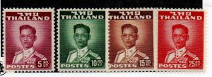 Thailand 283-286 Mint Never Hinged