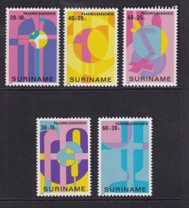 Surinam  #B266-B270  MNH  1980  Easter