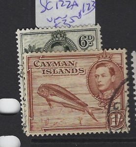 Cayman Islands SG 122a, 123 VFU (5gsk)