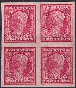 #368 Mint NH, XF, Block of 4 (CV $110+) (CV $29 - ID30232) - Joseph Luft