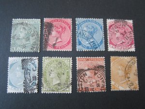 Jamaica 1883 Sc 16-23 set FU