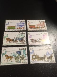 Cuba sc 2420-2425 u comp set