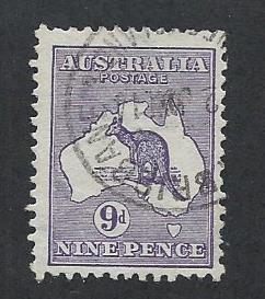 AUSTRALIA SC# 9 F-VF U 1913