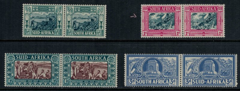 South Africa #B5-8* pairs   CV $72.50