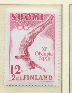 Finland 1951-52 Early Issue Fine Mint Hinged 12Mk. NW-221961