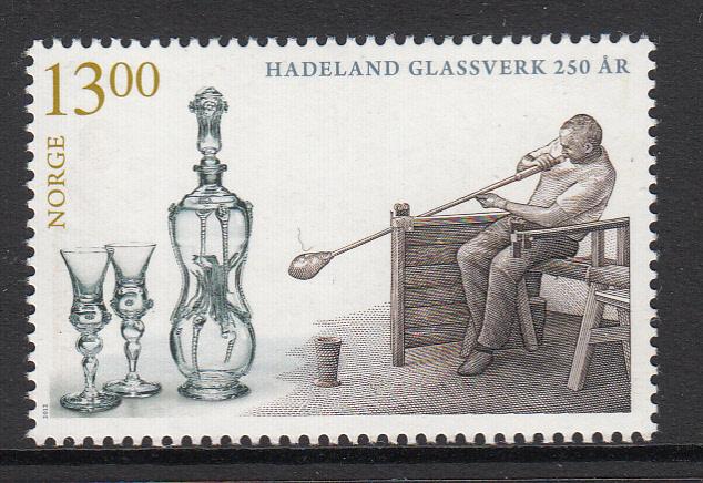 Norway 2012 13k Glass blower - Hadeland Glassverk 250 Years