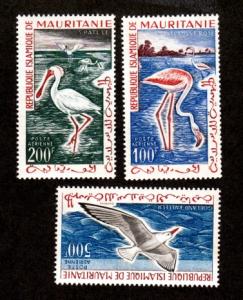 Mauritania # C14-C16 Mint Birds!