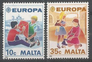 1989 Malta 816-817 Europa Cept 4,00 €