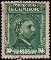 Ecuador SG#650 Used - 1942 10c.  - Personalities