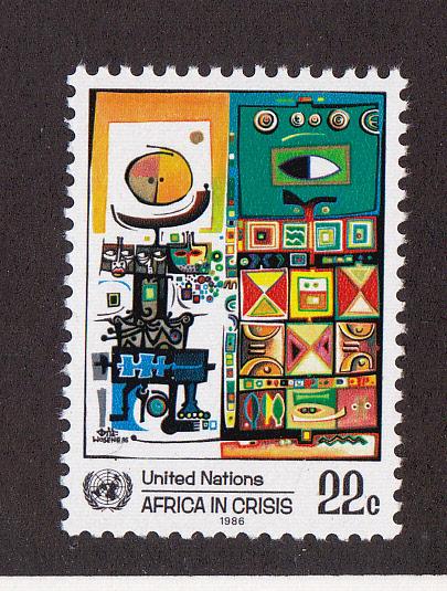 UN - NY # 468, Africa in Crisis. MNH, 1/2 Cat.