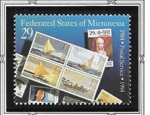 Micronesia #198b  29c Postal Service Inaugration  (MNH) CV$1.25