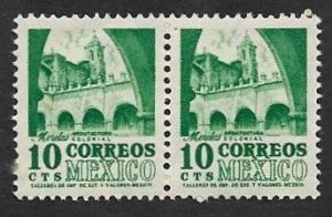 SE)1950-52 MEXICO, FROM THE ARCHEOLOGY SERIES, CONVENT MORELOS 10C SCT 858, WMK