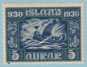ICELAND 153  MINT HINGED OG * NO FAULTS VERY FINE! - AKW