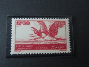 Lebanon 1946 Sc 202 Bird set MNH