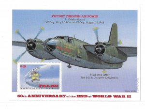 Palau 1995 End or World War II Airplane Sc 381 MNH C16