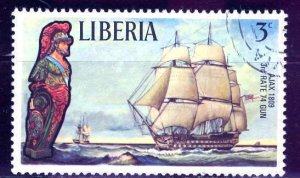 Liberia; 1972: Sc. # 608: Used CTO Single Stamp