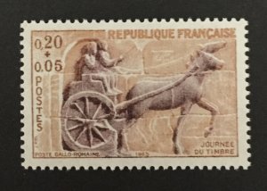 France 1963 #B370, Roman Chariot, MNH.